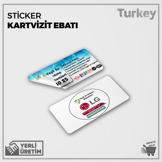 Sticker - Etiket - Çıkartma